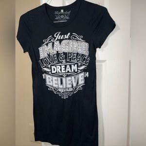 Bejeweled by Susan fixel tee size L